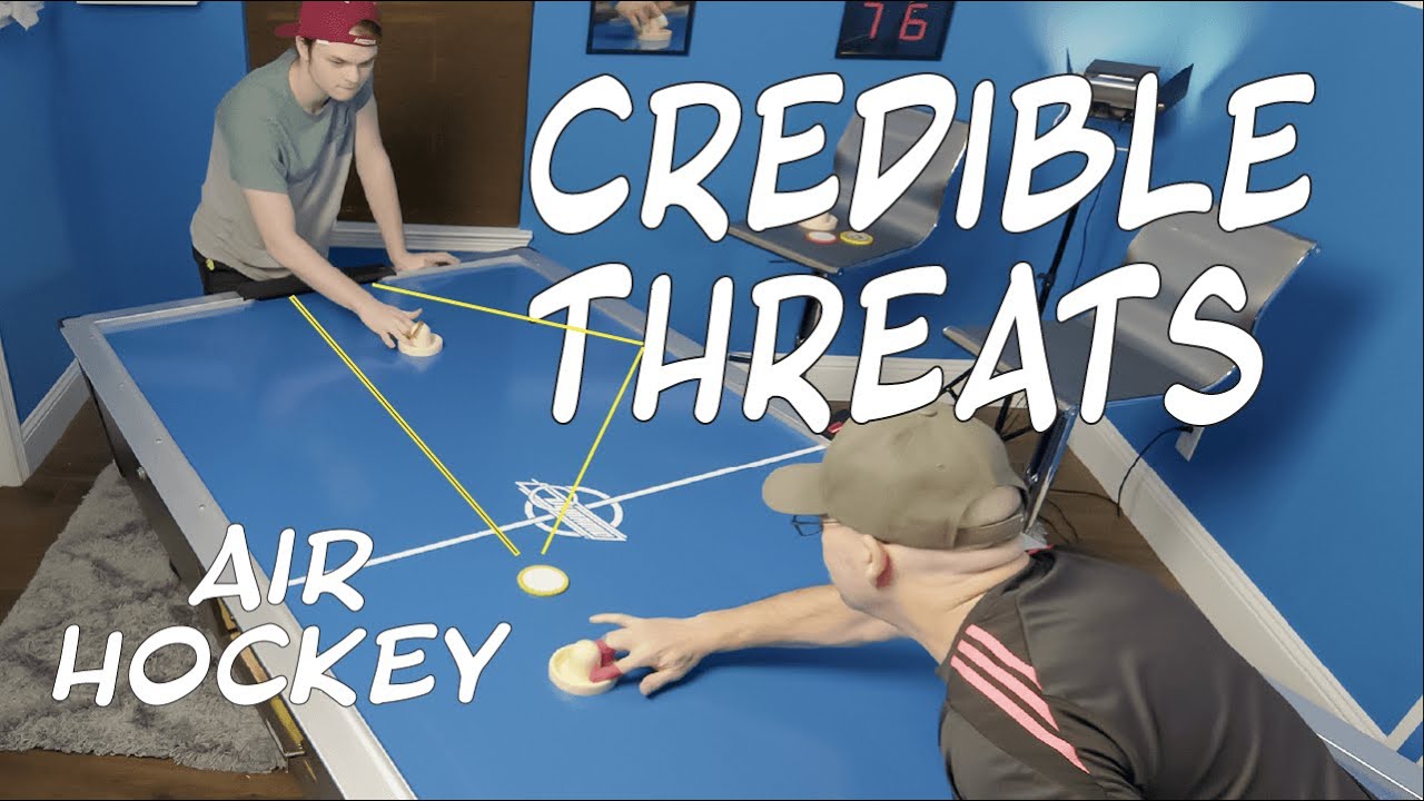 How to play Air Hockey and WIN - Offense - Credible Threats