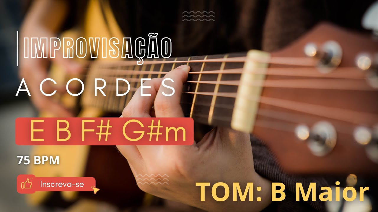 Base para Treinar Solo Worship - B Maior - Backing Track