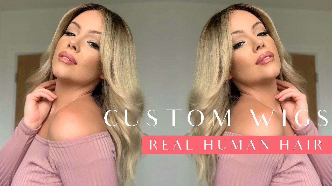 BLONDE HUMAN HAIR WIG | HAIR LOSS  MONOFILAMENT WIGS vs. FOLLEA FULL LACE WIG - MORAMODE WIG REVIEW