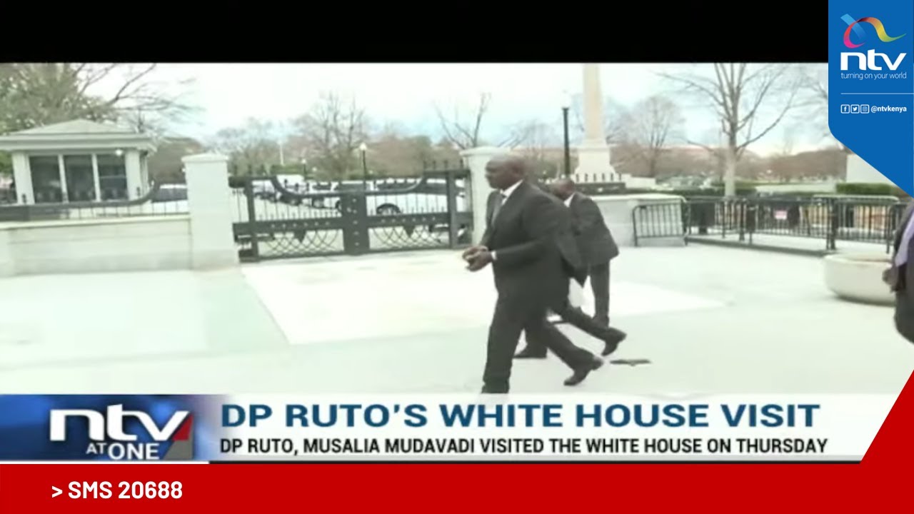 DP Ruto and Musalia Mudavadi meet White House officials