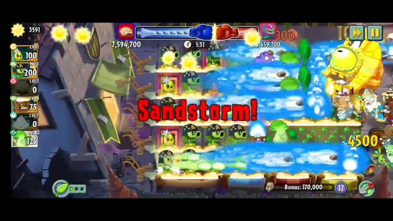 Plants vs. Zombies 2. ARENA:Lemon-Aid Season.Lemonaid & Friends vs. Zomboss!(22.12.25-29.12.25)