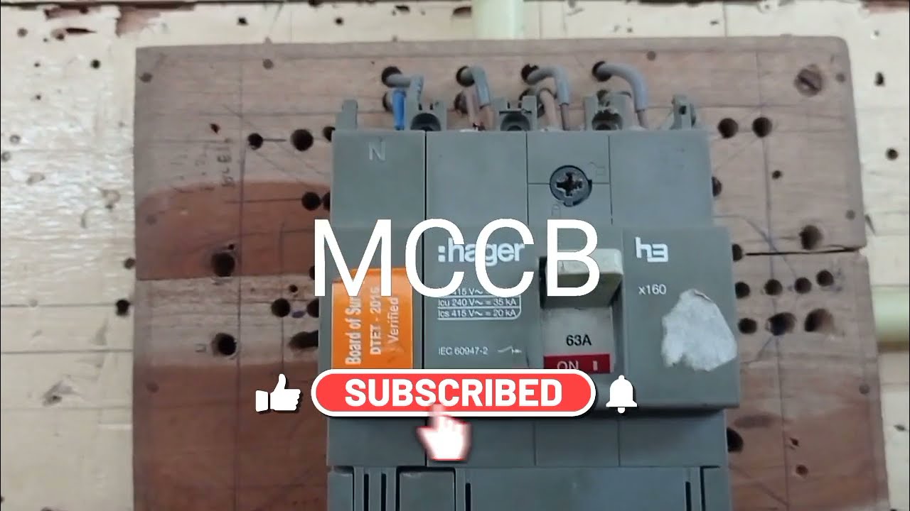MCCB කියන්නේ මොකක්ද,නිවැරදි  ක්‍රියාකාරීත්වය නිවැරදි ලෙස. පැනල් වයරින්