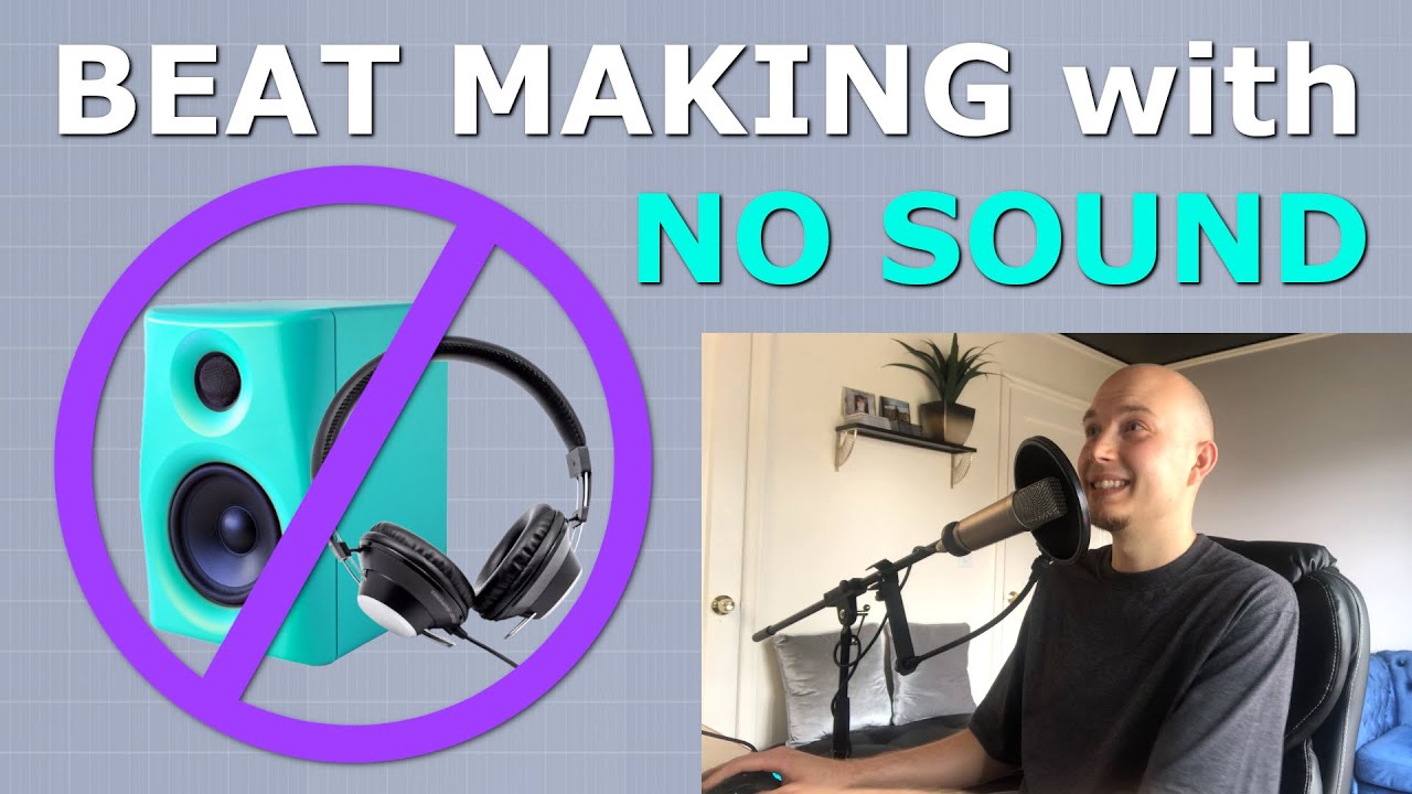 Making a Beat with NO SOUND - 15 Min Beat Challenge - FL Studio