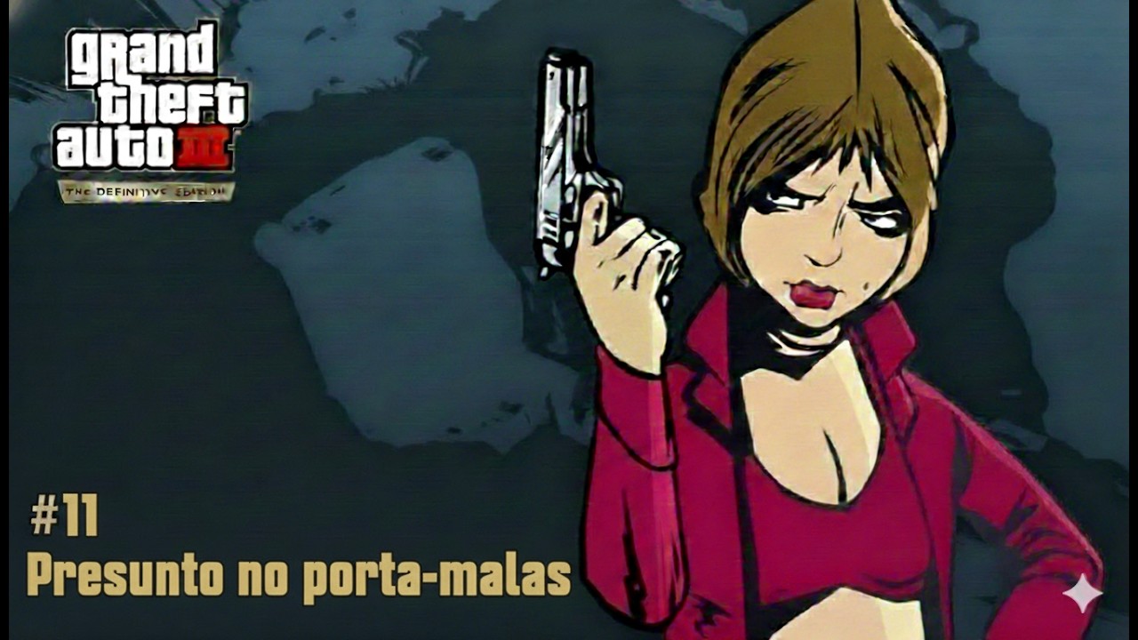 GTA 3 Liberty City - PRESUNTO NO PORTA-MALAS - Missão #11