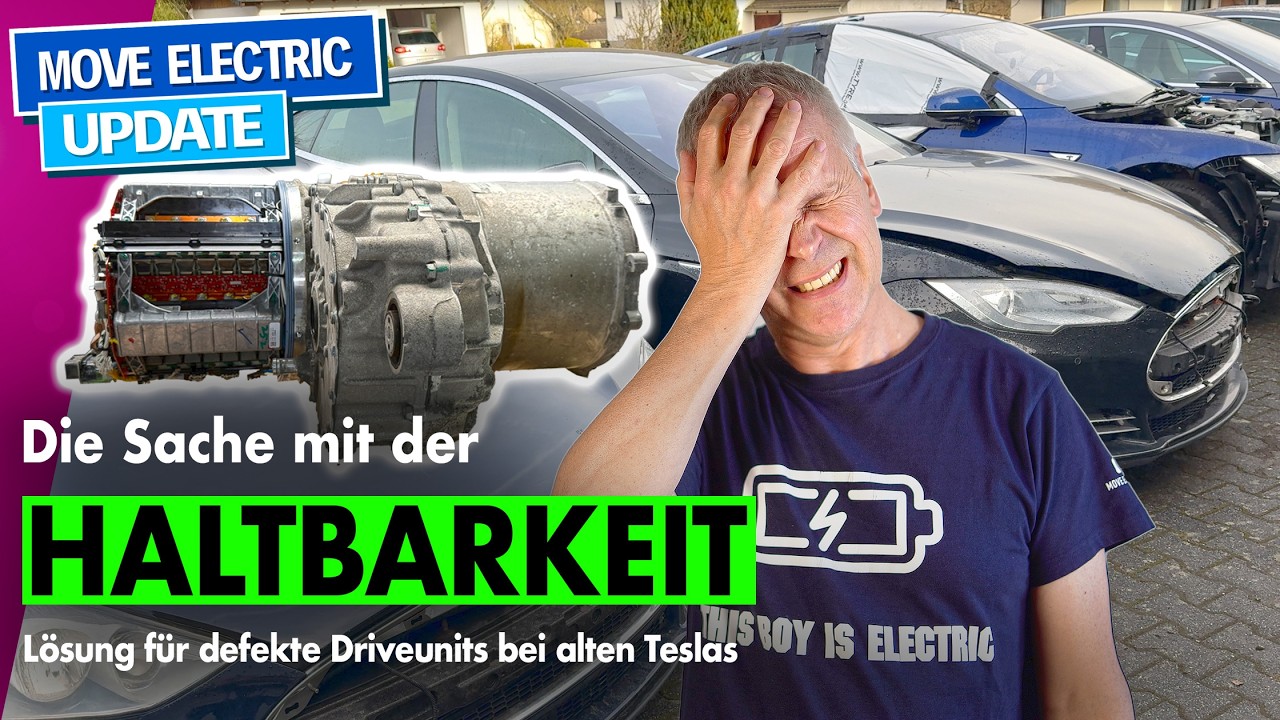 Defekte Driveunits bei gebrauchten Teslas - Reparieren statt tauschen