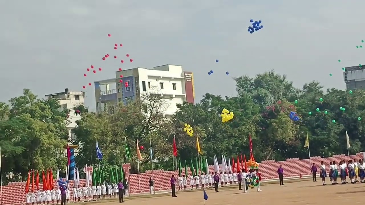 Hyderabad Public school Ramanthapur Sports day celebrations 2023
