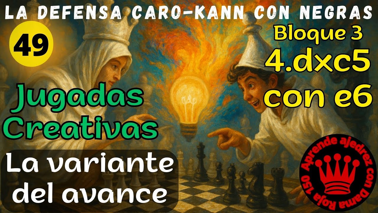 Caro-Kann | Variante del Avance (VI) Las jugadas creativas tras e6