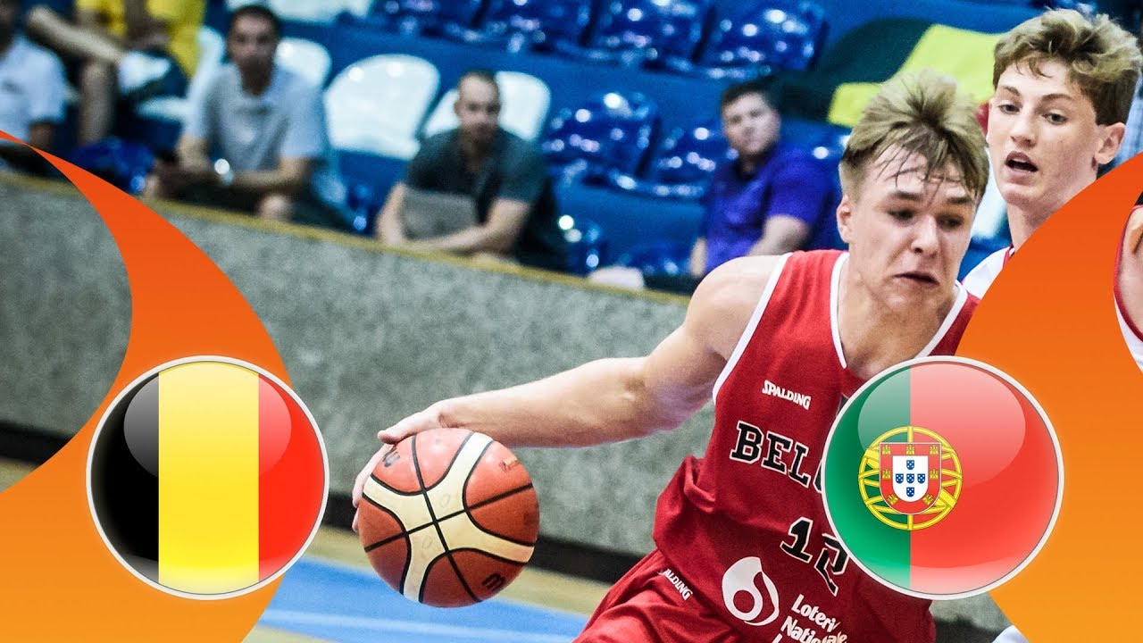 Belgium v Portugal - CL 9-16 - Full Game - FIBA U16 European Championship Division B 2018