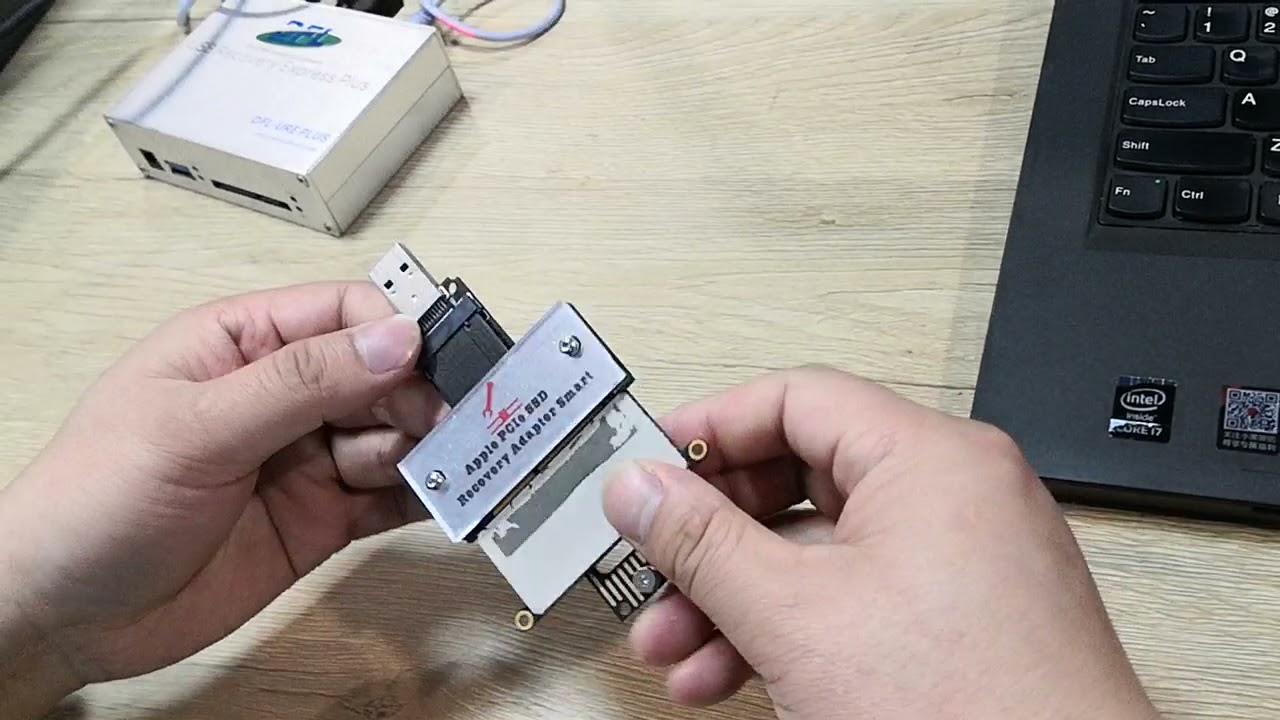 MacBook Pro A1708 PCIe SSD Recovery Adapter Smart Video Demo