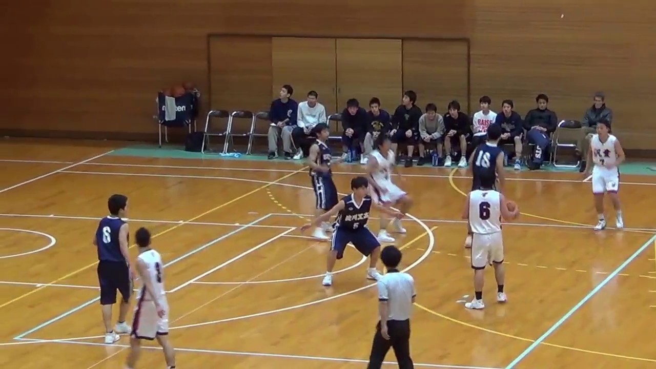 汎愛vs淀川工科(1Q) 第64回大阪高校バスケットボール新人大会 西地区男子３回戦