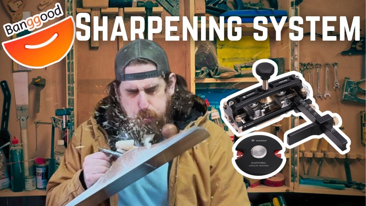 The BEST Budget Sharpening Jig? Banggood Hongdui HD29 Review!