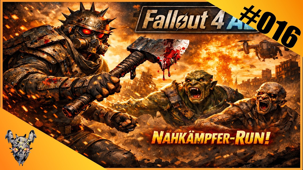 Fallout 4 AE 🪓 Nahkämpfer-Run | Mirelurk-Albtraum in der Burg 💀 #016