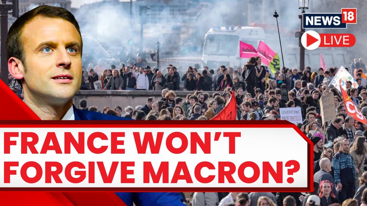 Continued Anger At Macron's Pension Reforms Fuels Further Protests In France | France Protest 2023