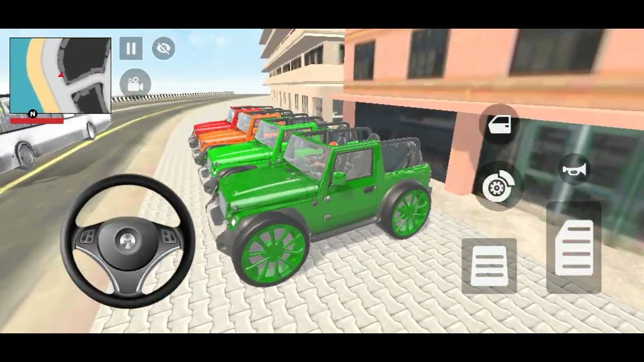 Franklin ka Ultimate Colourfull Modified Thar in Four lane  Part 1