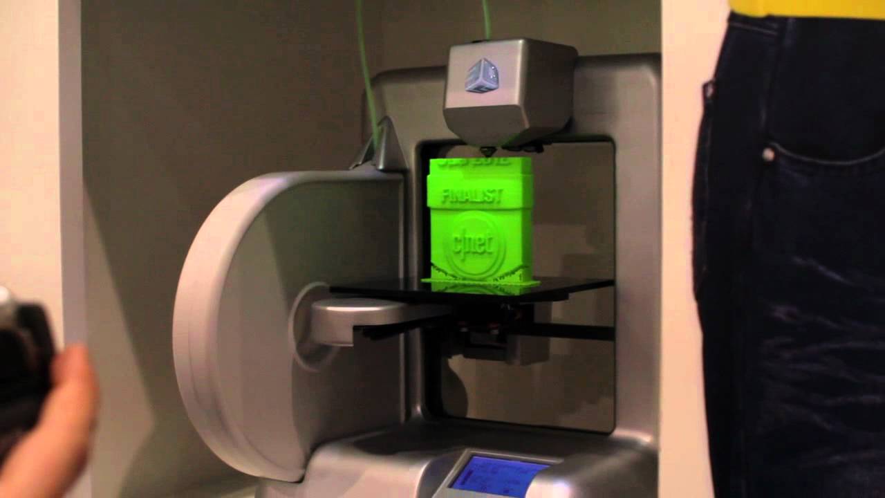 CES 2012-Cubify 3D Printer
