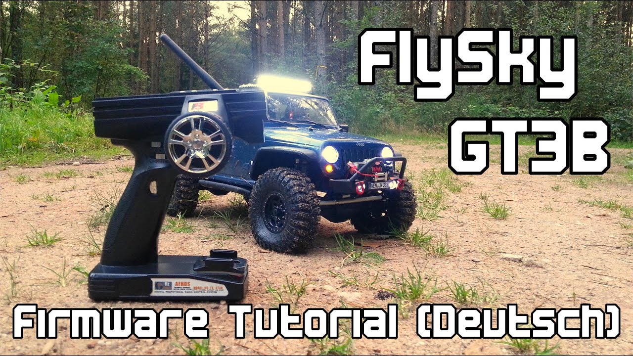 RC-Films: FlySky GT3B Firmware Tutorial (Deutsch)