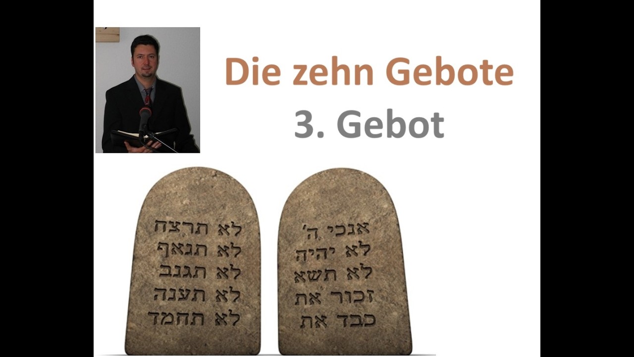 From the sermon archive (audio): The 3rd commandment from the series on the Ten Commandments