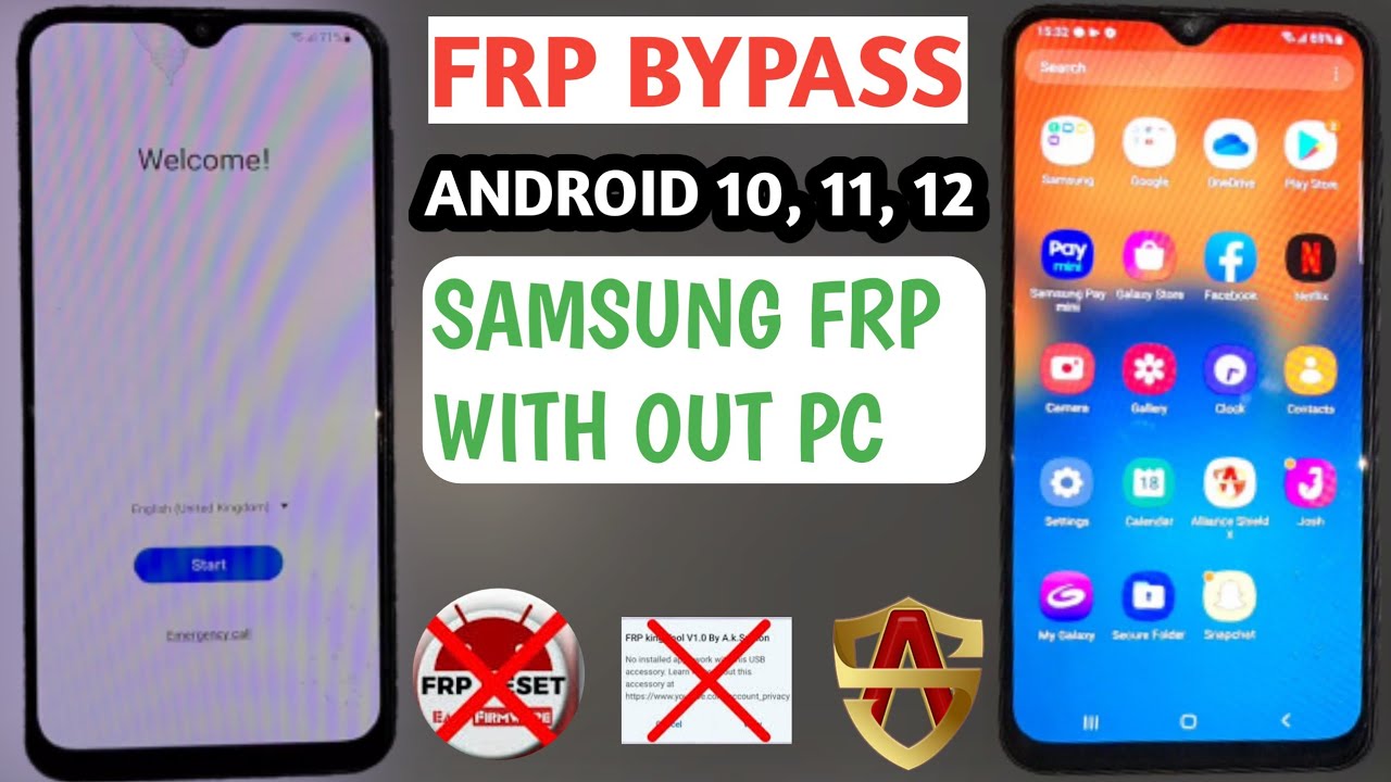 Samsung Frp Android 12 / Frp Bypass All Samsung Any Bit Android 9, 10, 11, 12 / By Google Chacha