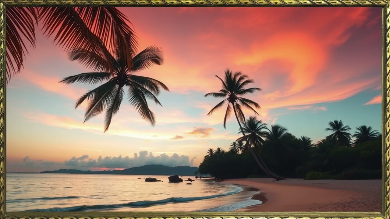 The Art Corner | Framed TV Art No Music | TV Art Background