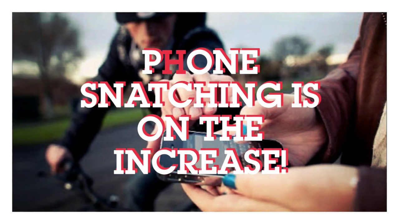 Mobile Phone Snatching Is On The Increase! A Mobile Phone Ring Can Prevent These Thefts!
