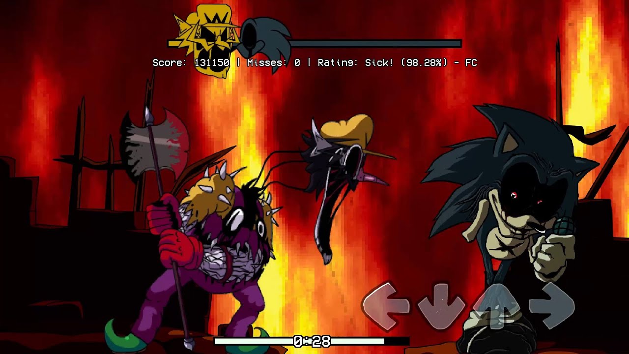 The Executioner - Wario.EXE vs Lord X (Friday Night Funkin' Nightmare of The Mushroom Kingdom)