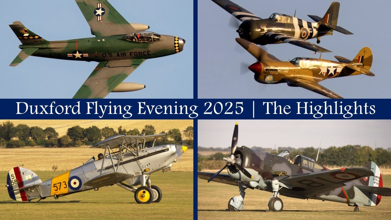 Duxford Flying Evening 2025 | The Highlights