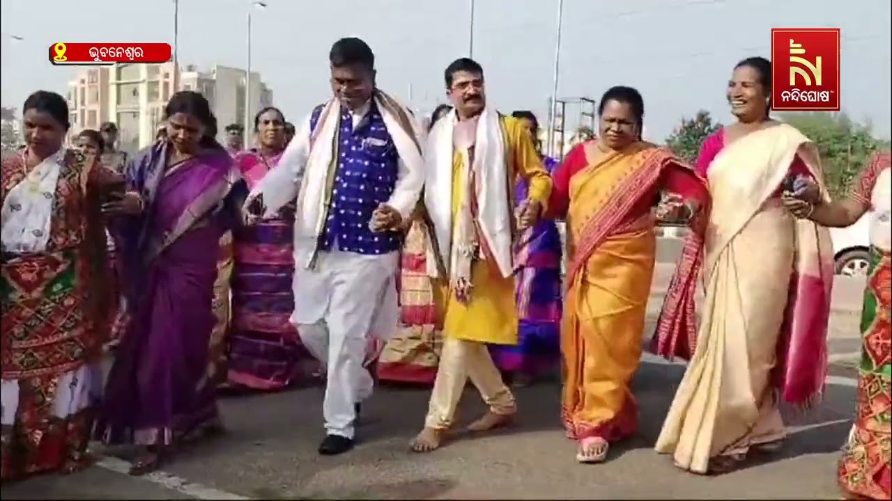 ଆଦିବାସୀଙ୍କ ସହ ତାଳରେ ତାଳ ଦେଇ ନାଚିଲେ ବିଜେଡି ନେତା |NandighoshaTV