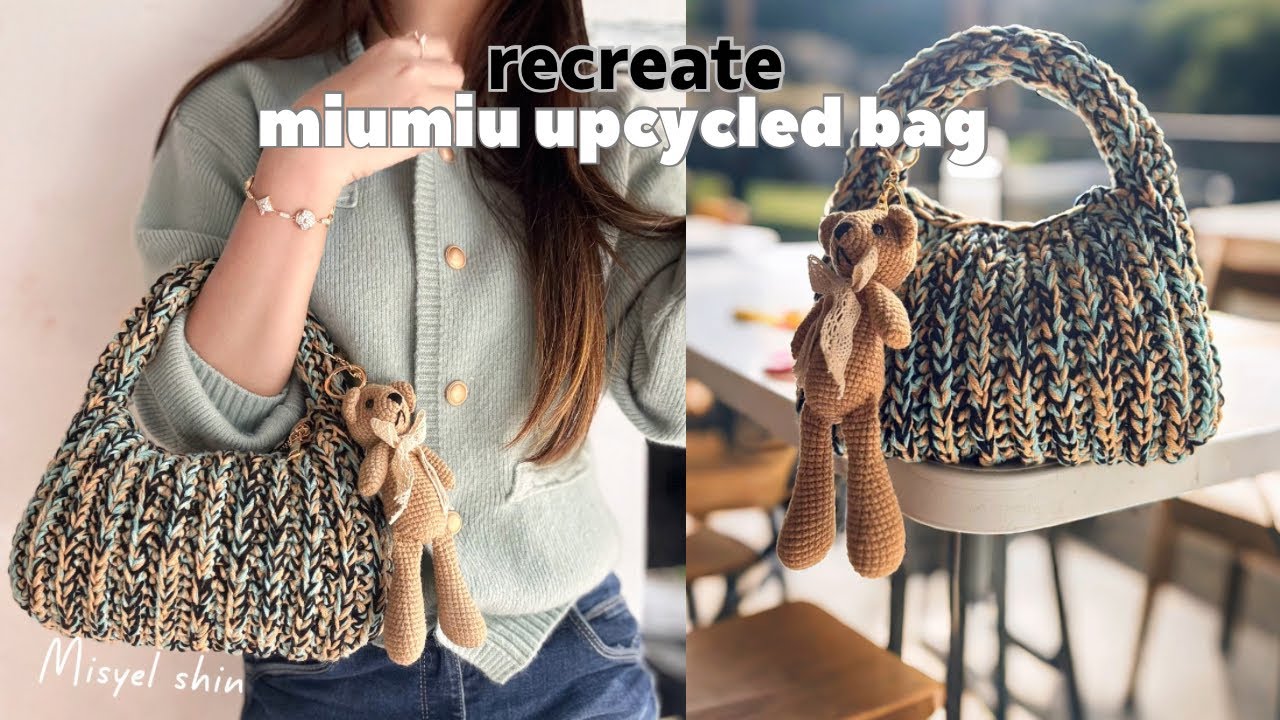 Recreate miumiu upcycle bag