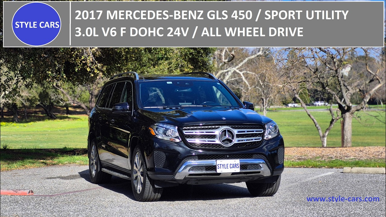 2017 MERCEDES BENZ GLS 450 Engine & driving