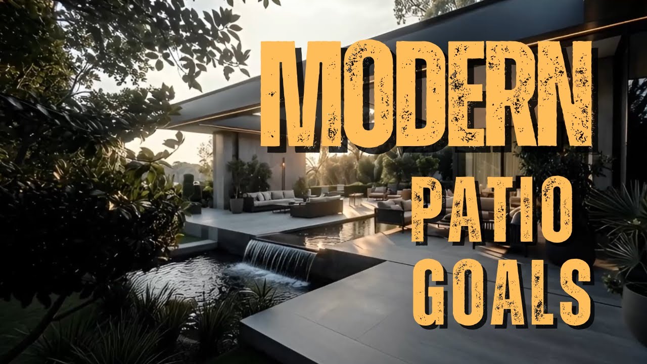 Modern Patio Style Inspirations