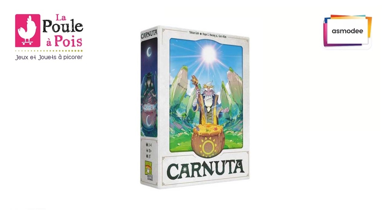 Jeu Carnuta - Repos Production - jeu de société dès 10 ans