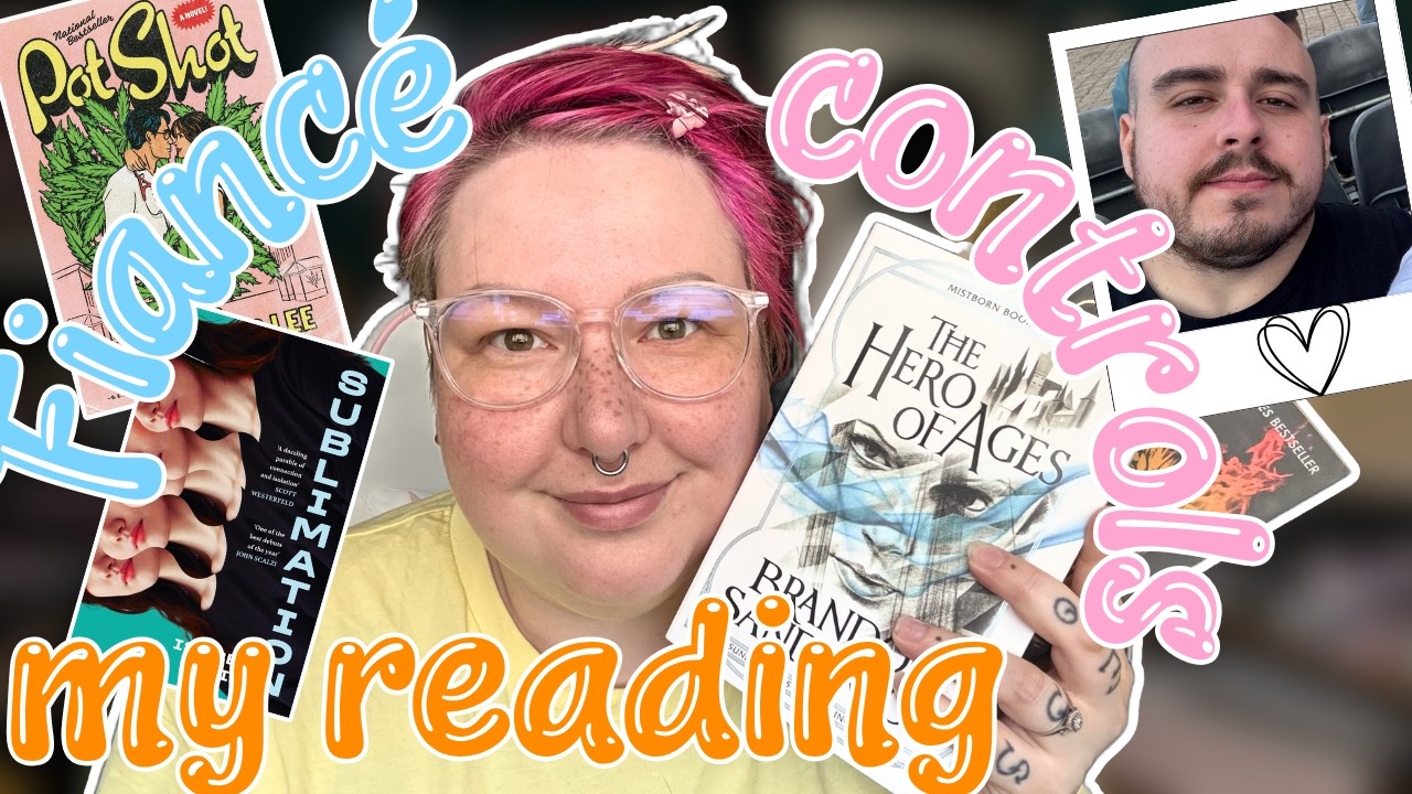 spolier-filled reading vlog where my fianc&eacute; picks my books & how much I read per day 💍📖