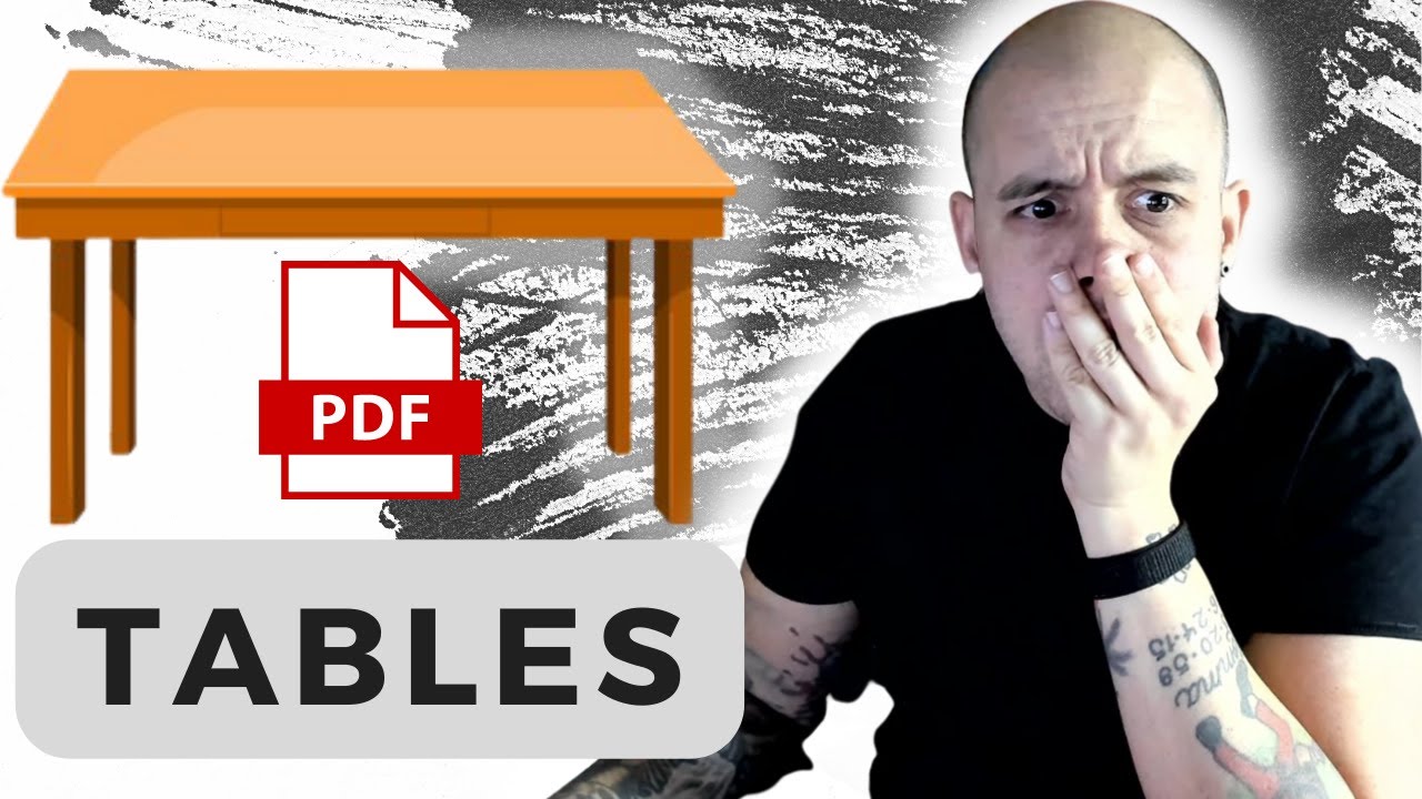 Как добавить теги к таблице в Adobe Acrobat Pro | Полное пошаговое руководство по WCAG, раздел 508