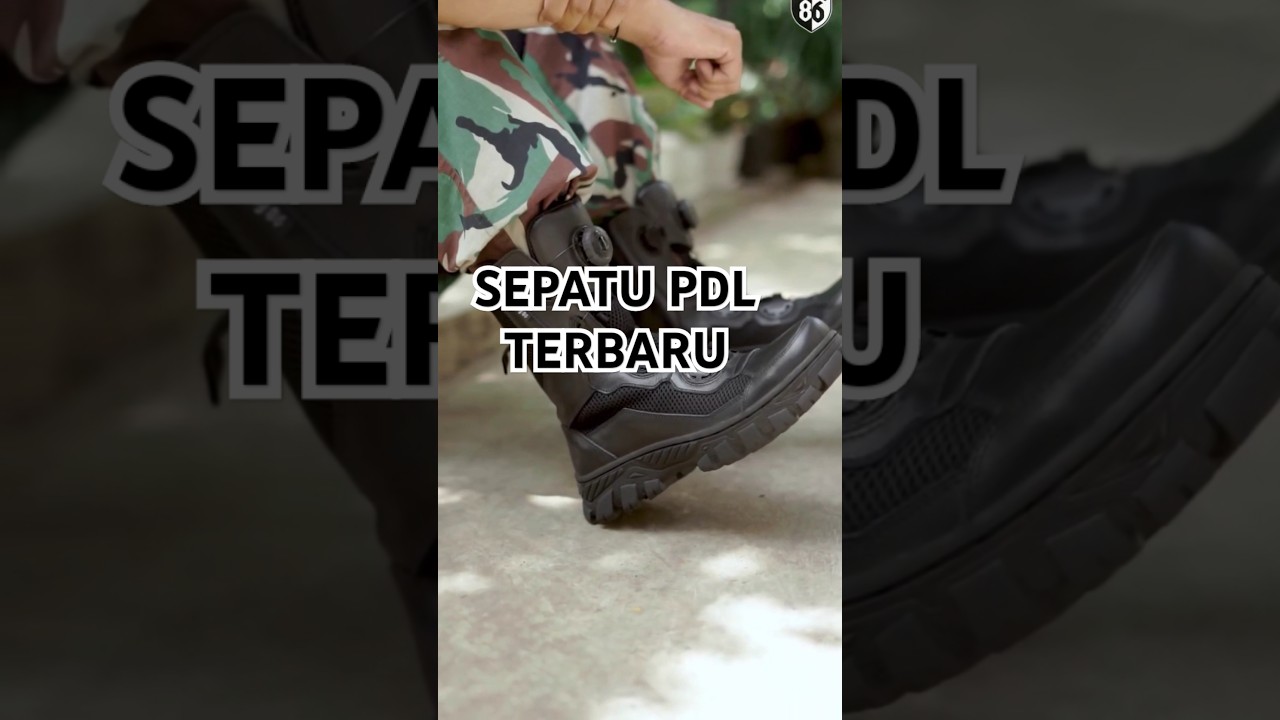 Sepatu pdl tali putar terbaru original Army86 
