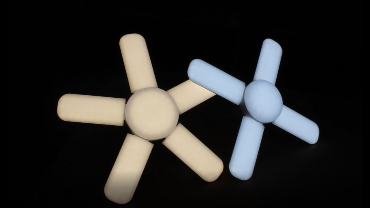 Светодиодная лампа высокой мощности Ромашка Фарлайт. Распаковка