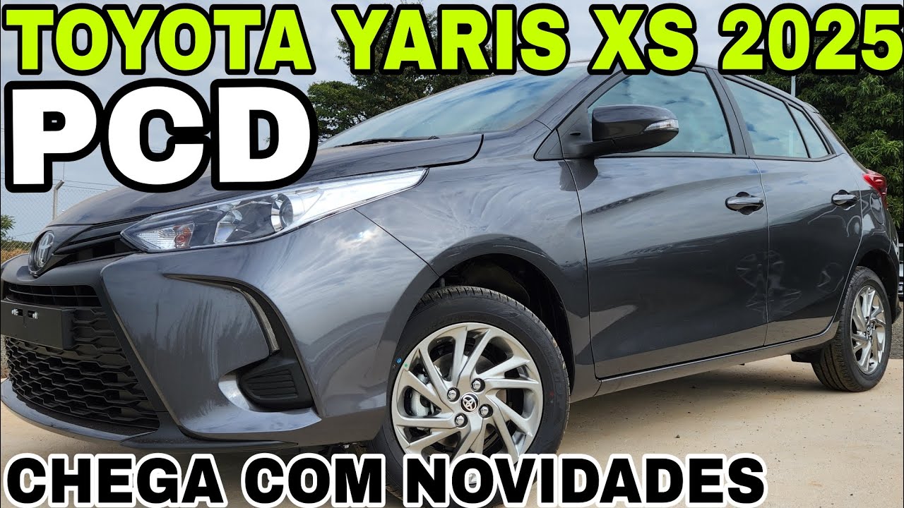 NOVO TOYOTA YARIS XS 2025 | DETALHES E PRE&Ccedil;OS PARA PCD