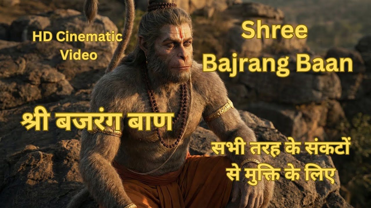 बजरंग बाण पाठ - सभी संकटों का नाश करने वाला शक्तिशाली हनुमान मंत्र