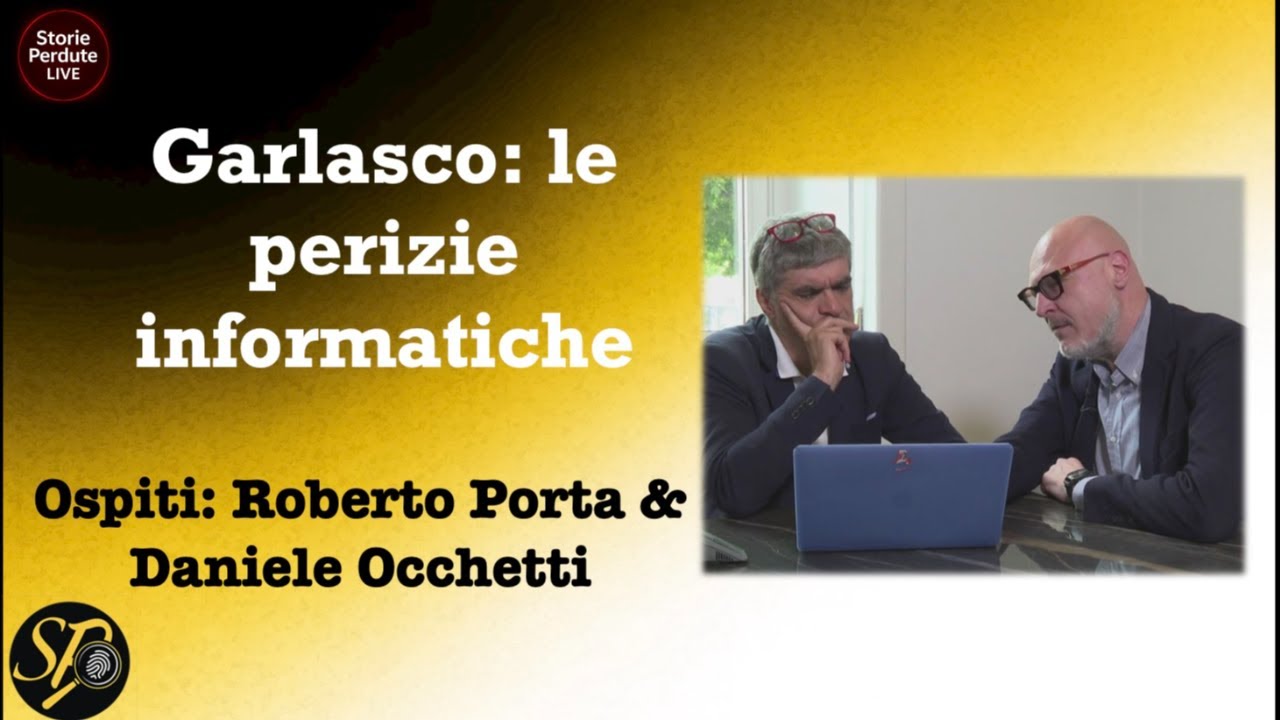 Garlasco - Cosa nasconde il PC di Chiara Poggi -  Con gli ingegneri Porta e Occhetti