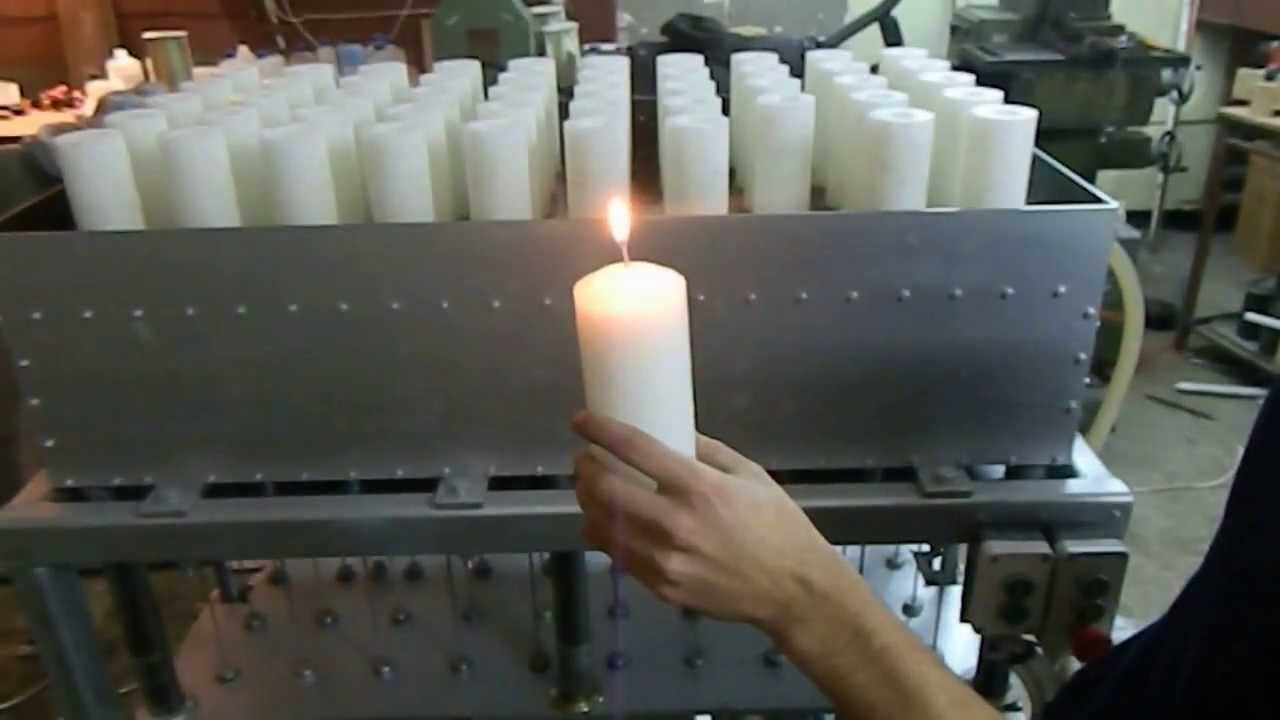 Candle making machine Candle molding machine Utilaj lumanari masa cu matrite