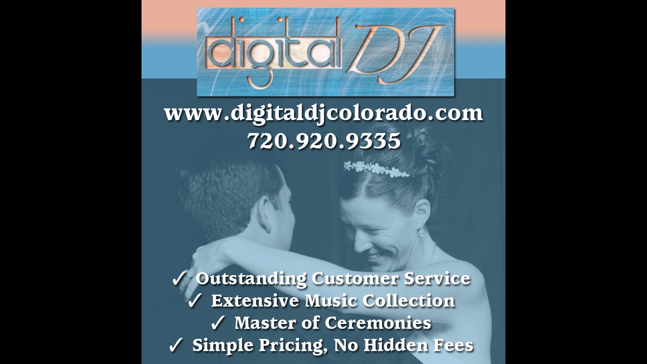 Digital DJ - Colorado wedding DJ/MC - Wedding Party Announcement