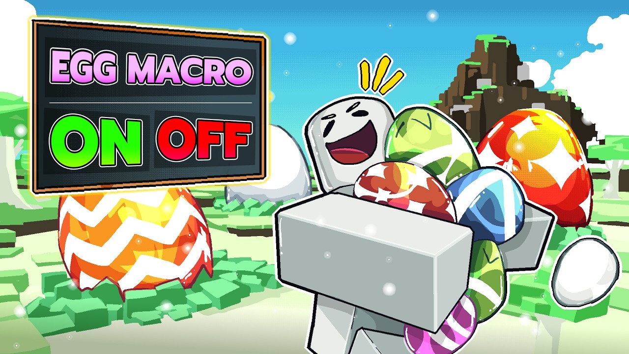 ЛУЧШИЙ МАКРОС ДЛЯ СБОРА ЯИЦ В SOL'S RNG (100 000 ОЧКОВ КАЖДУЮ НОЧЬ)