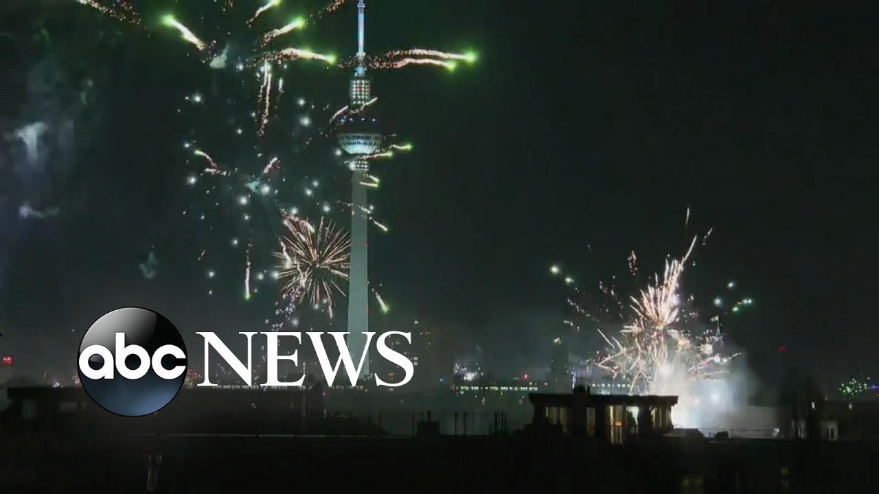 New Year's celebration in Germany