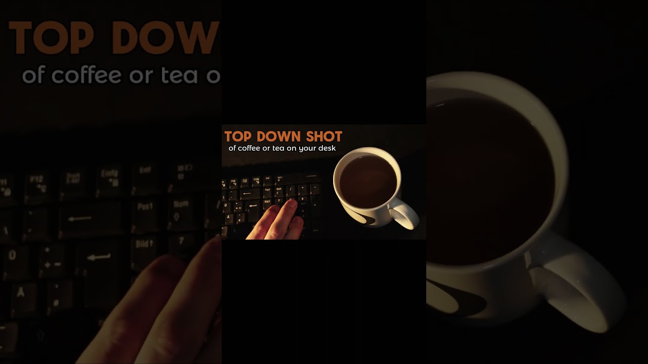 You need these angles when shooting close up office videos 