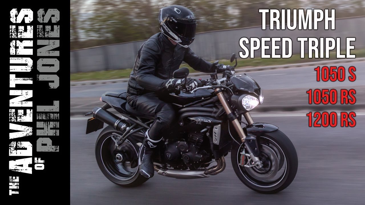 Triumph Speed ​​Triple 1050 S - 1050 RS - 1200 RS Чем они отличаются?