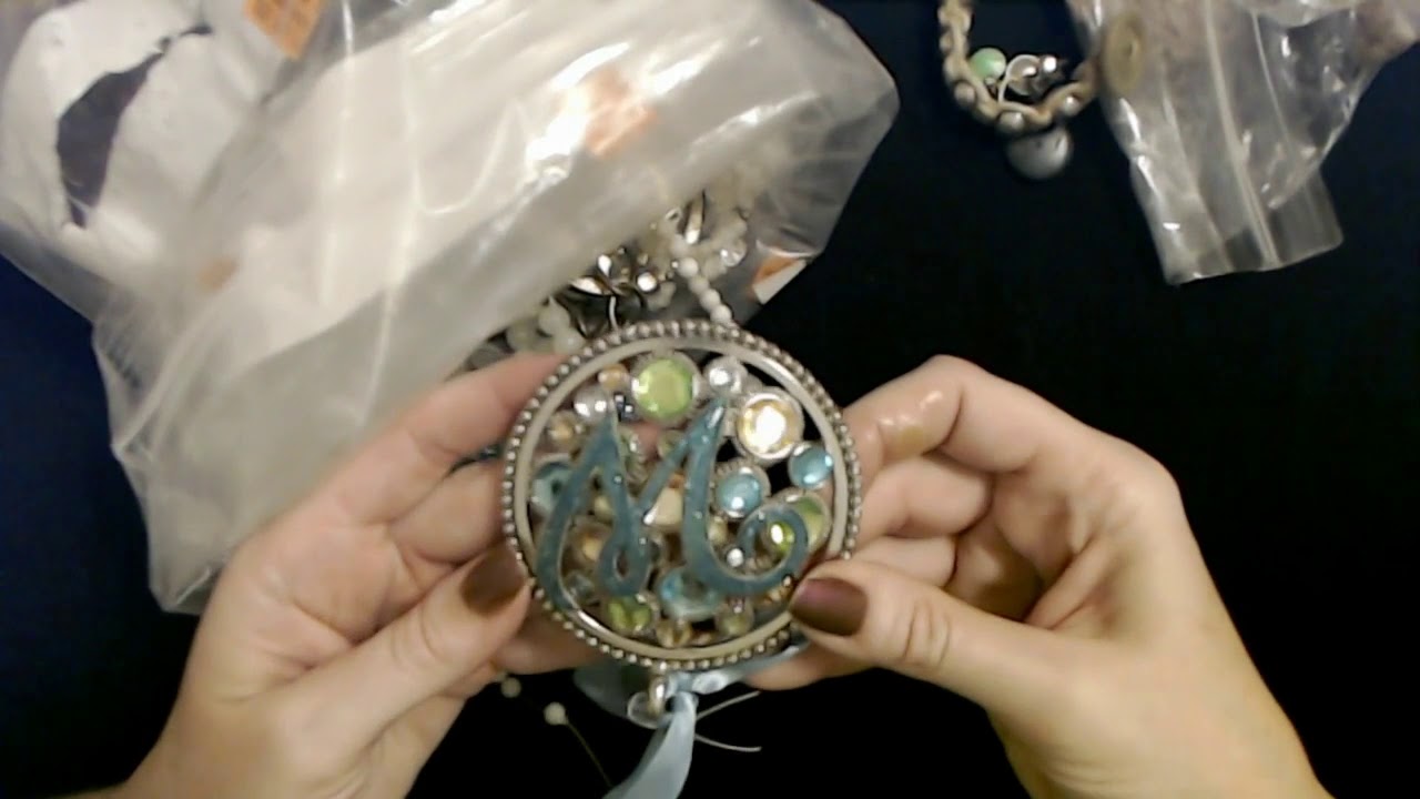 ASMR | Goodwill Jewelry Bag Show & Tell 7-11-2020 (Whisper)