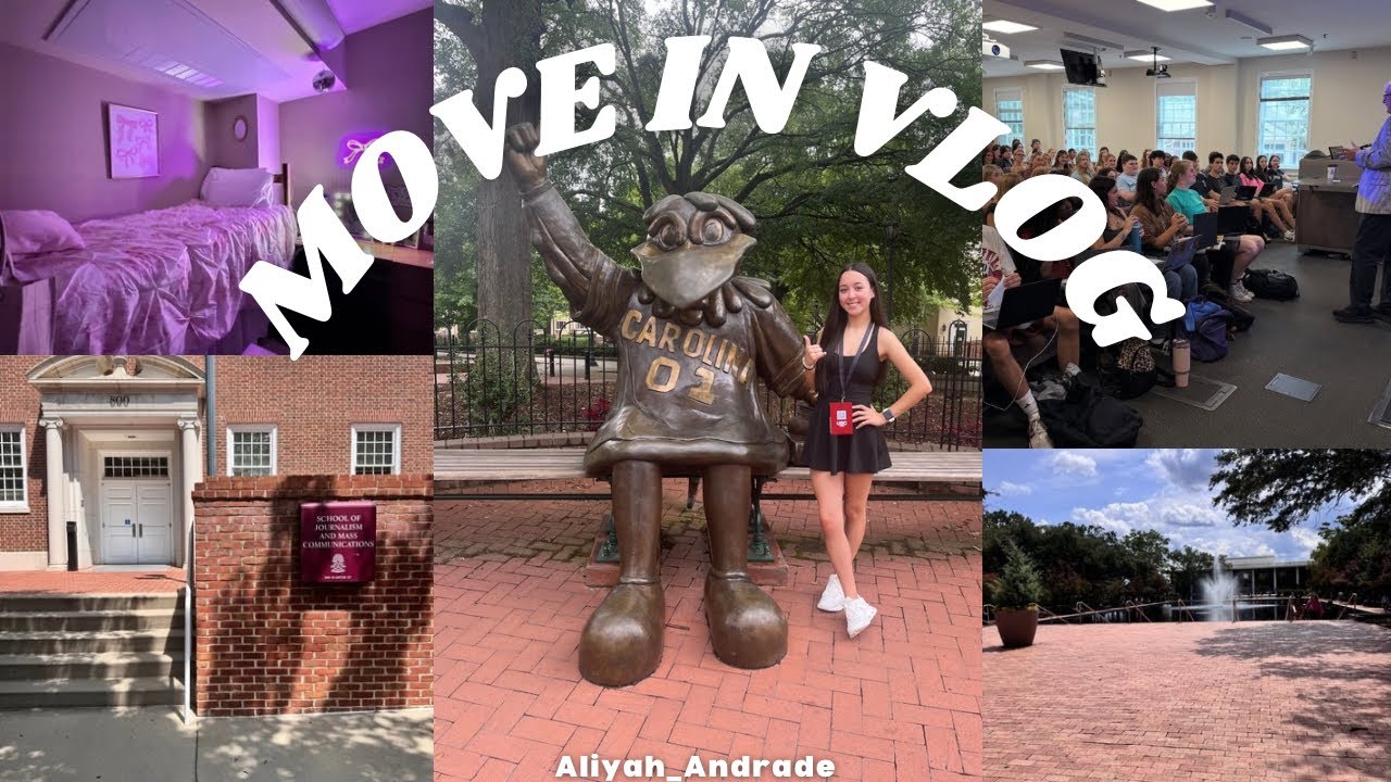 MOVE IN VLOG (UNIVERSITY OF SOUTH CAROLINA)🐓❤️