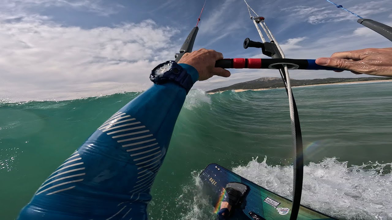 4K kitesurfing Tarifa 18 febr 2025
