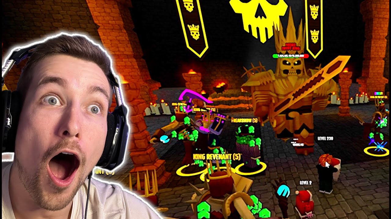 Defeating King Midas In Horror Mode (The House TD on ROBLOX)