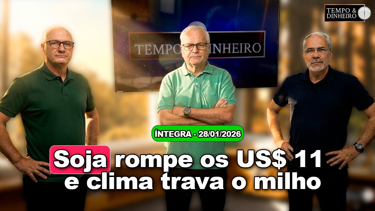Soja sobe, café cai em dia de decisão de juros nos EUA. Ouro dispara. Chuvas generalizadas