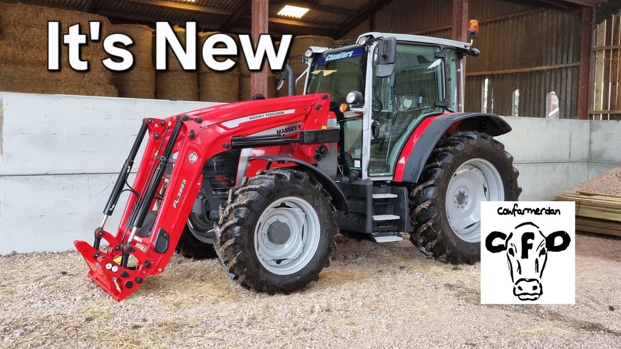 New Massey Ferguson 5M.125 Tractor demo.